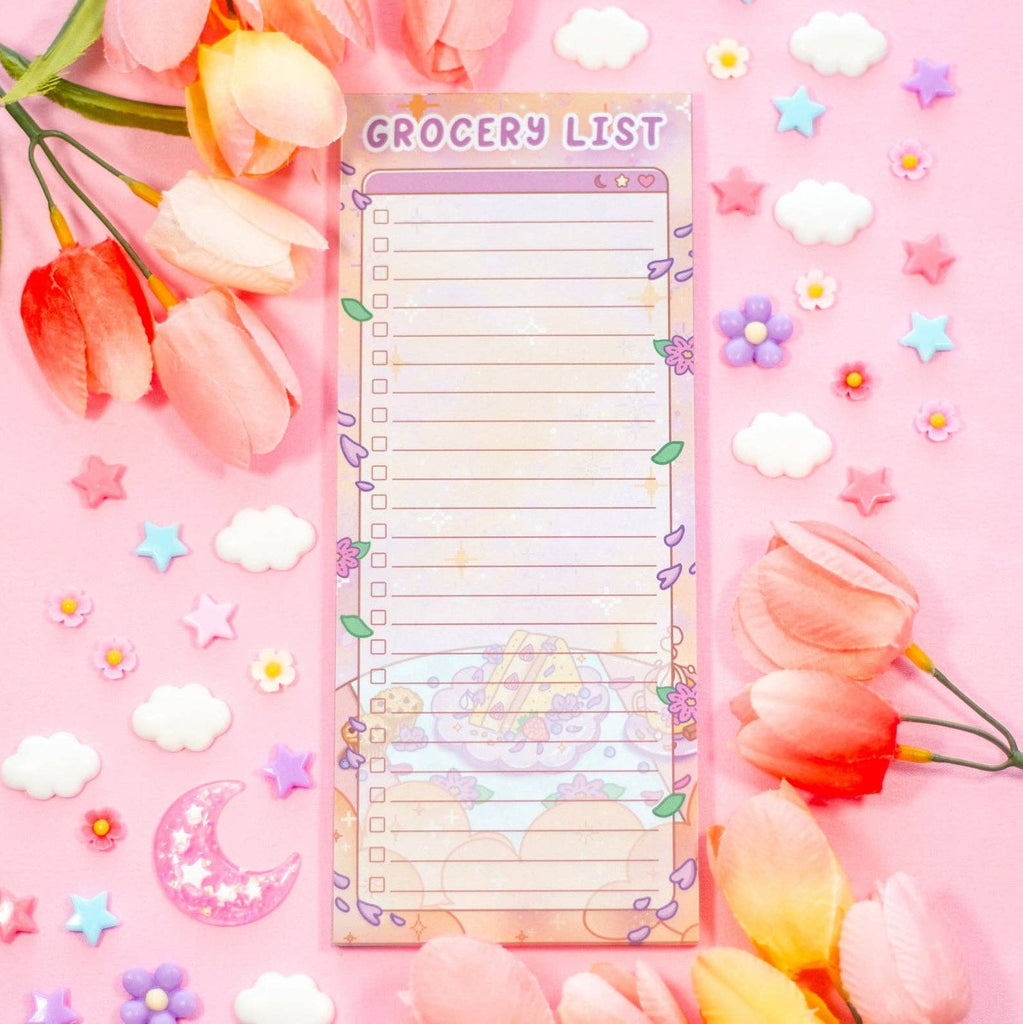 Notepad Cafe Notepad: Cafe Quest | Grocery List – Favourite Things Collective