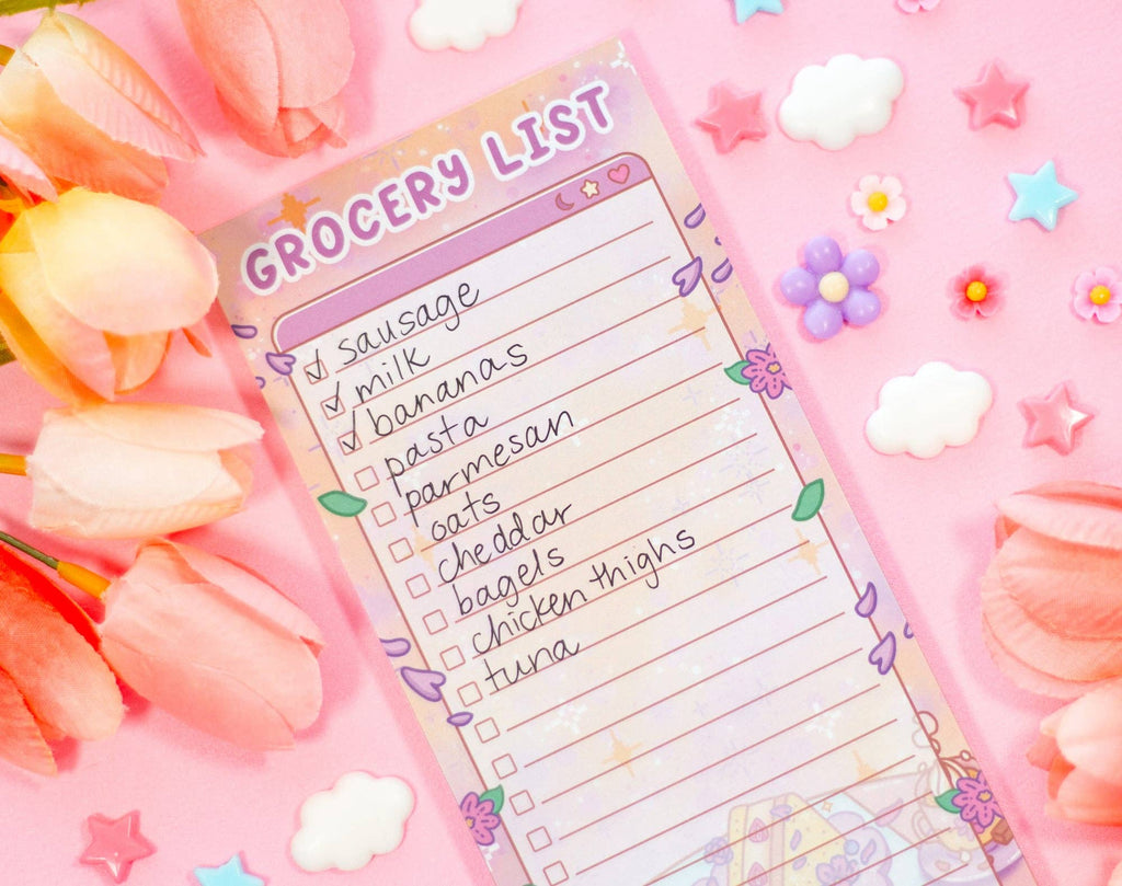Notepad Cafe Notepad: Cafe Quest | Grocery List – Favourite Things Collective
