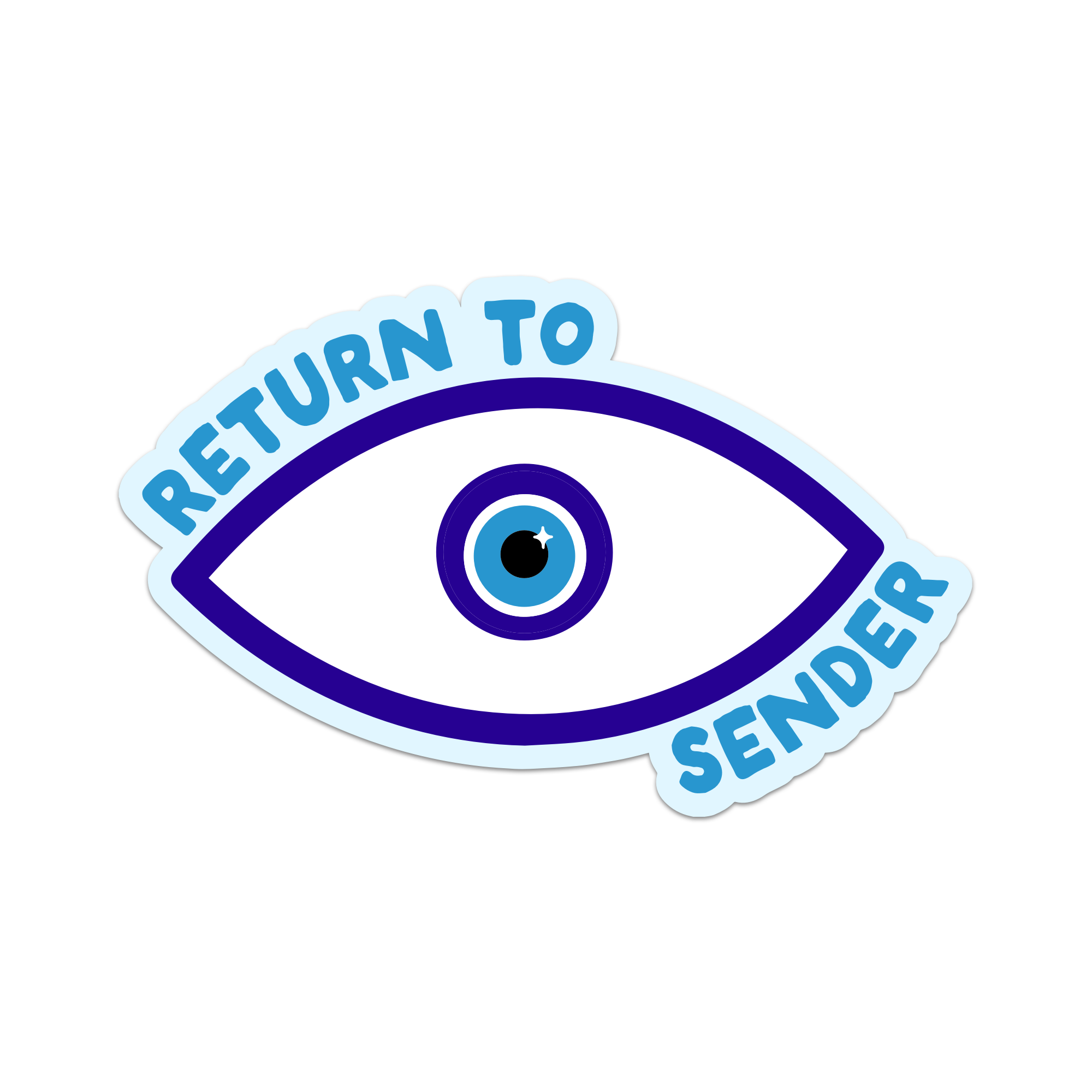 Send Back Sticker Vinyl Sticker: Return to Sender – Favourite Things Collective