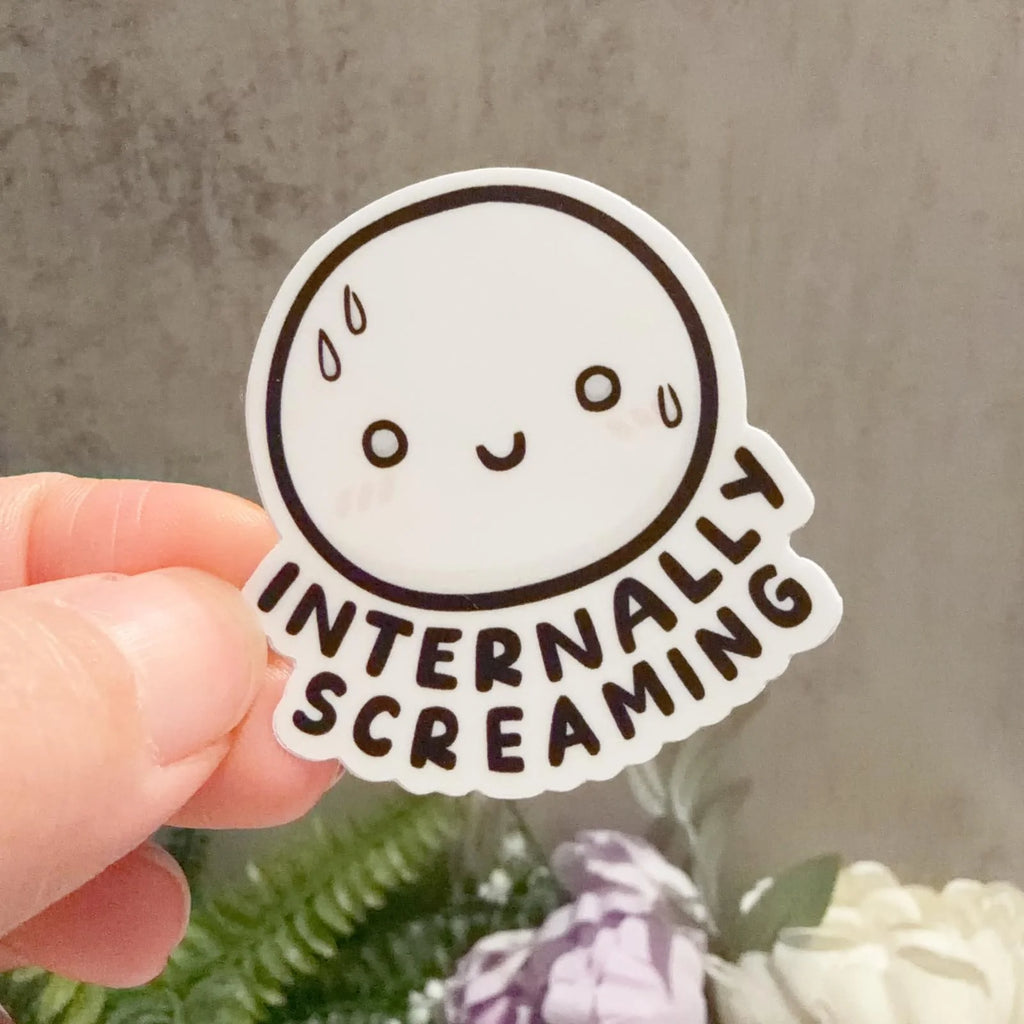 Vinyl Sticker: Internally Screaming – Favourite Things Collective