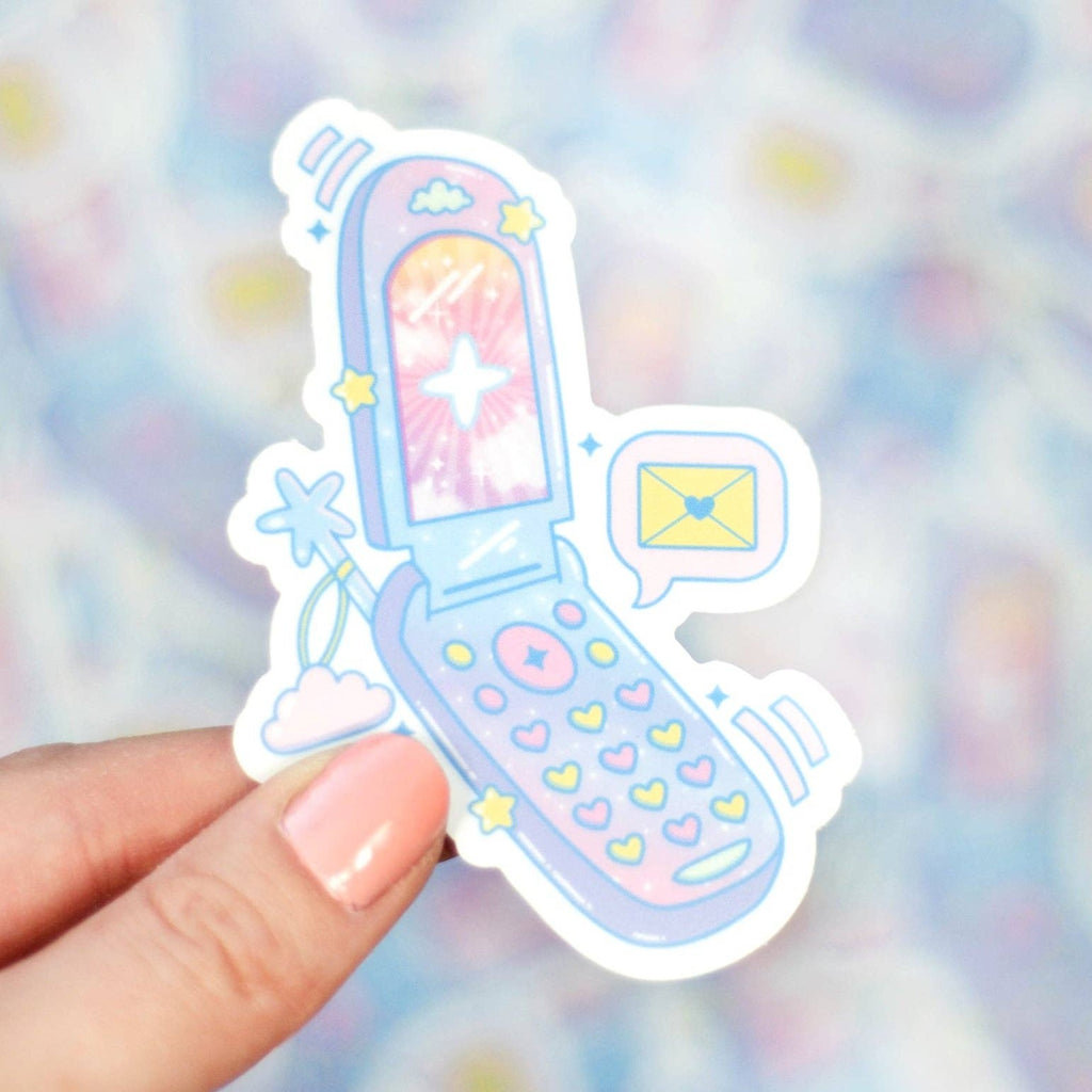 Vinyl Sticker: Cellphone – Favourite Things Collective