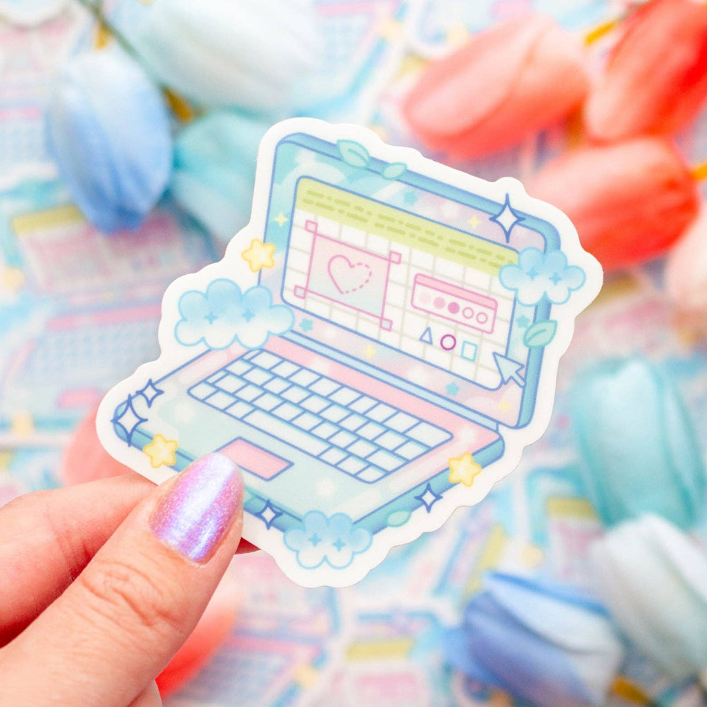 Datatable Sticker Vinyl Sticker: Spreadsheets – Favourite Things Collective