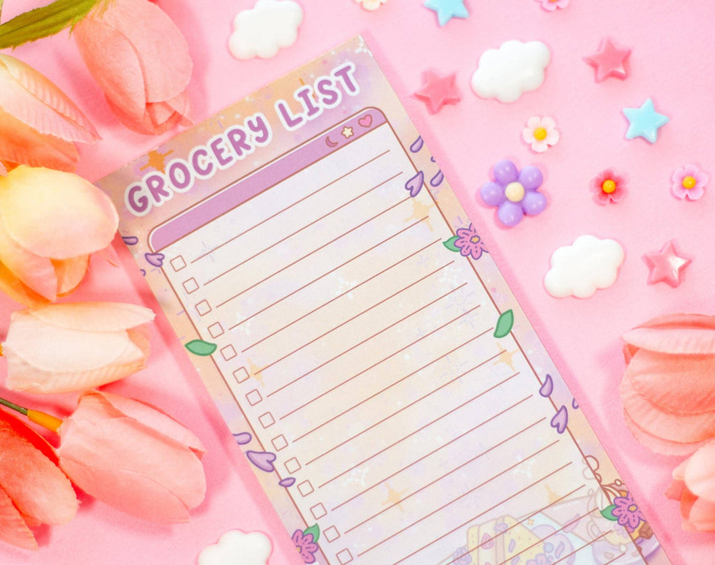 Notepad Cafe Notepad: Cafe Quest | Grocery List – Favourite Things Collective