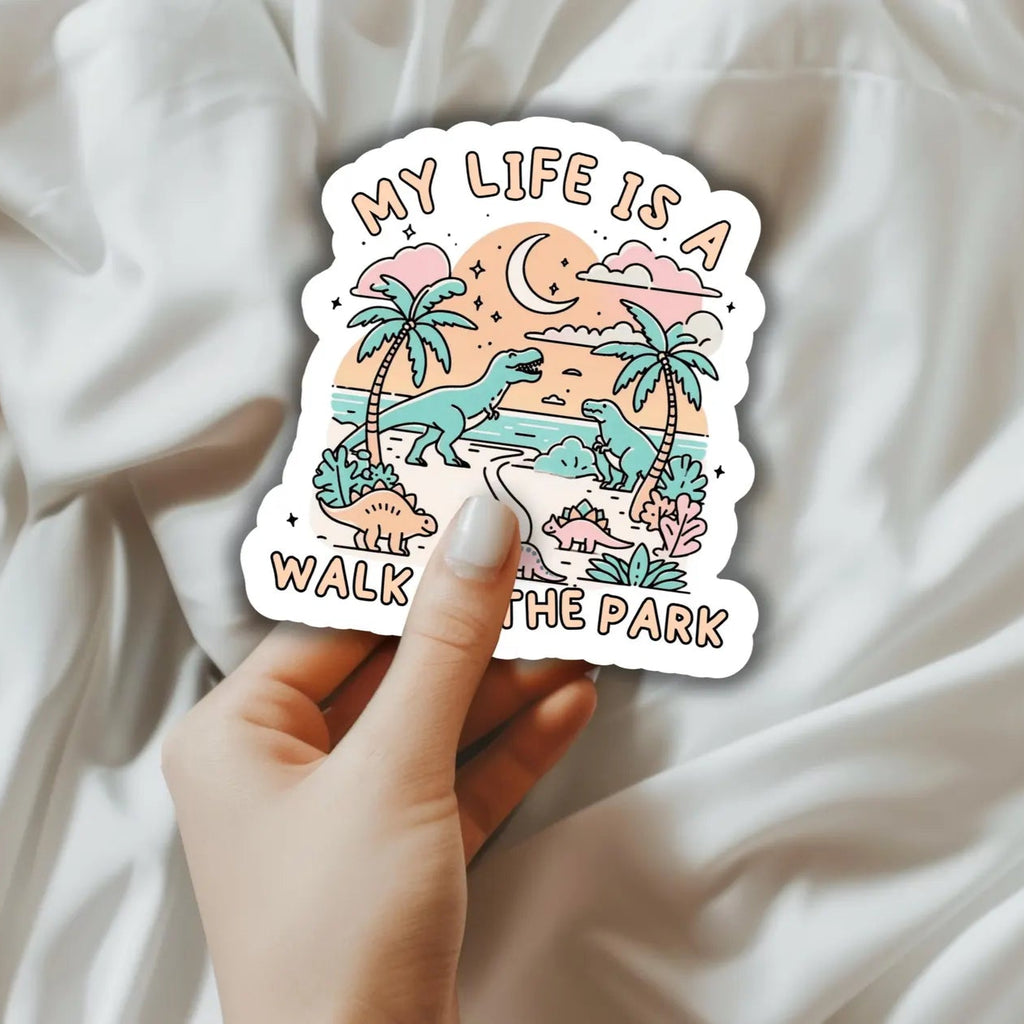 Sticker Person Walk In Sticker: Walk In The Park – Favourite Things Collective
