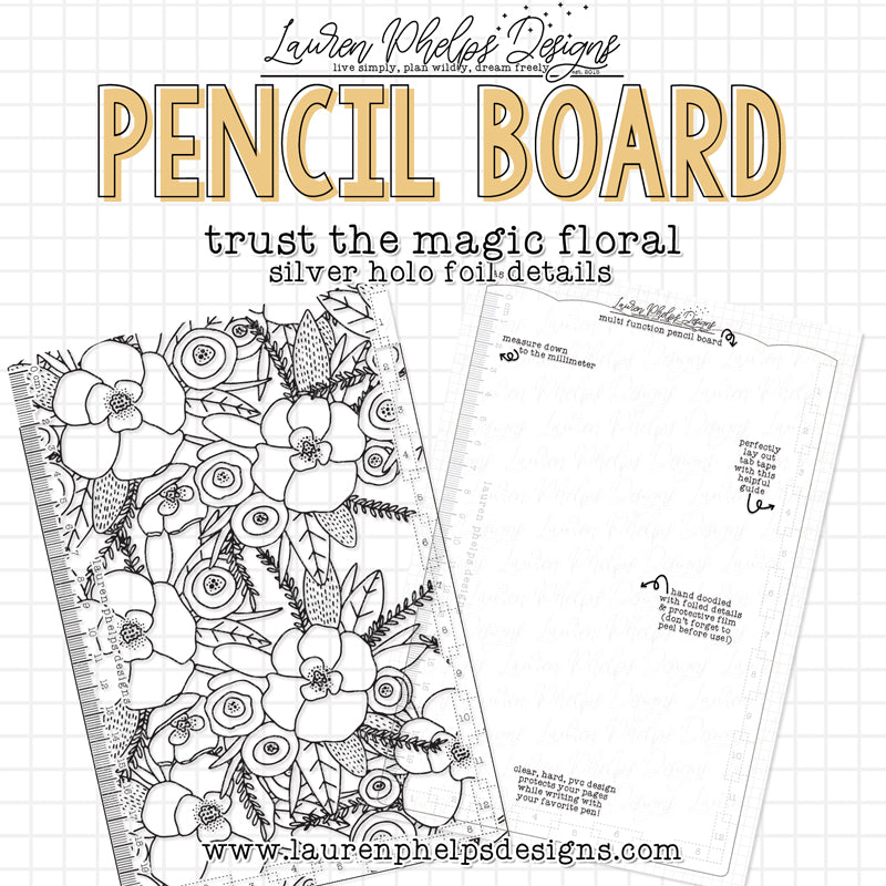 Pencil Board - Trust The Magic Collection.
