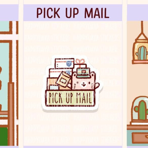 Tracker - Pick up mail.