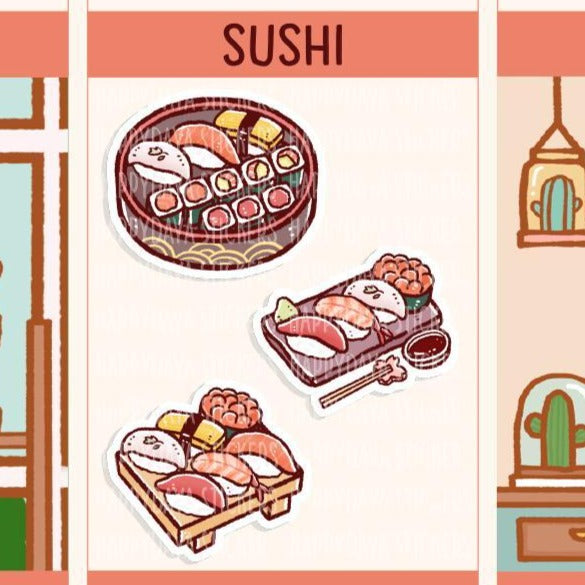 Food - Sushi (redraw).