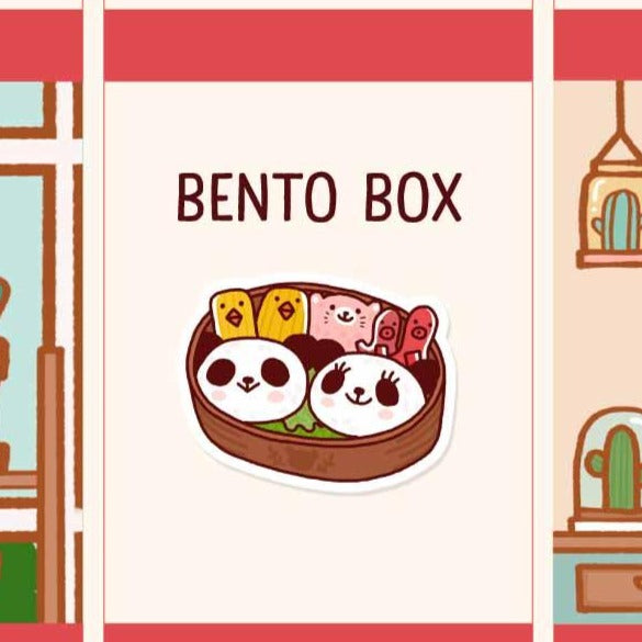 Food - Bento Box Stickers.