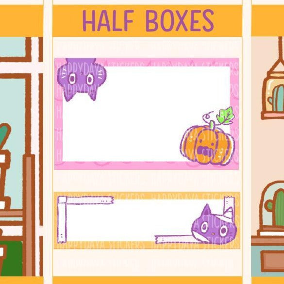 Half Boxes - Halloween.
