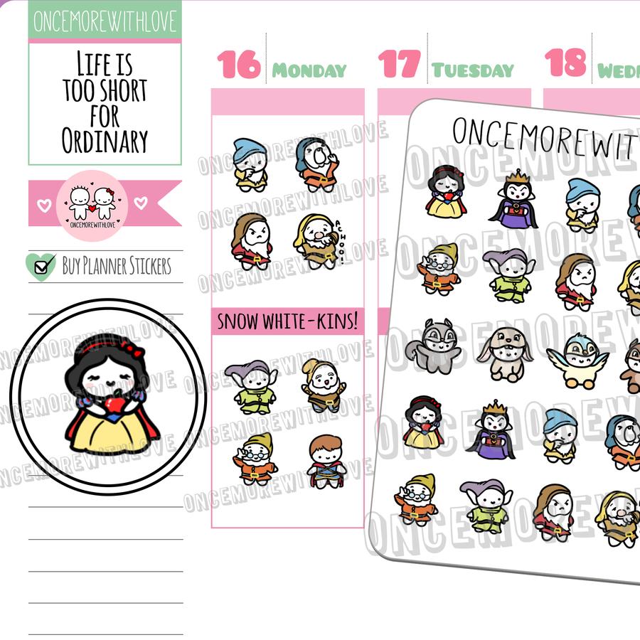 Deco - Heigh Ho Planner Stickers.