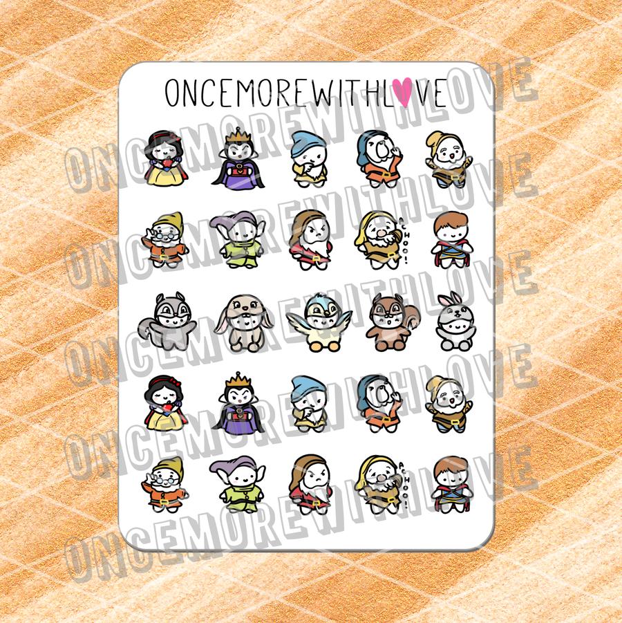 Deco - Heigh Ho Planner Stickers.