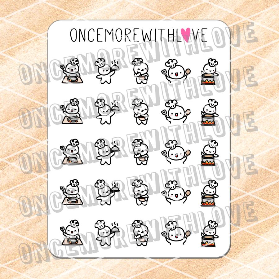 Sticker Sheets: Cooking Time 2.0 – Favourite Things Collective
