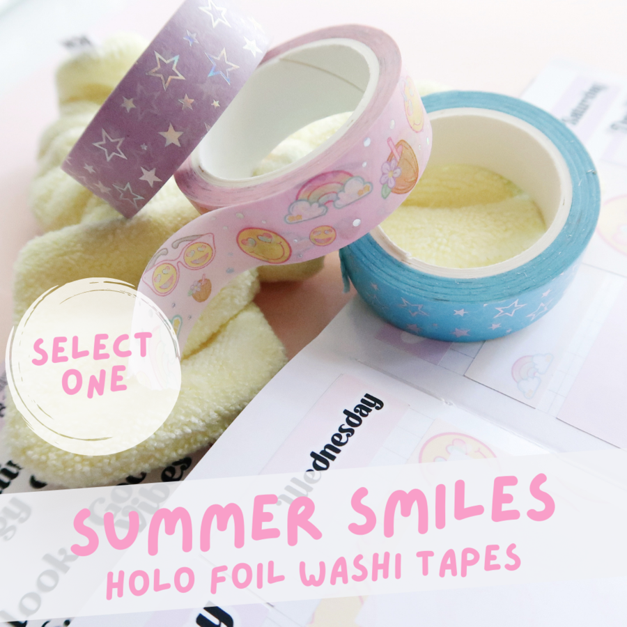 Washi - Summer Smiles.